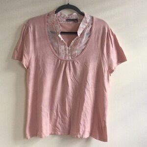 Apt 9 Pink Women's Knit top 1X